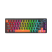 Zifriend AG68 67 Keys Hot-Swappable Rainbow Bcaklit Gasket Structure Gaming Mechanical Keyboard